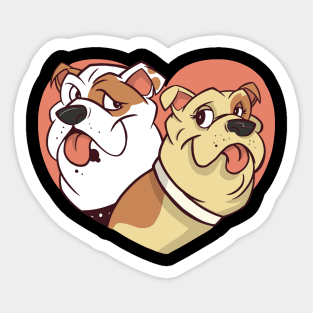 English Bulldog Sticker